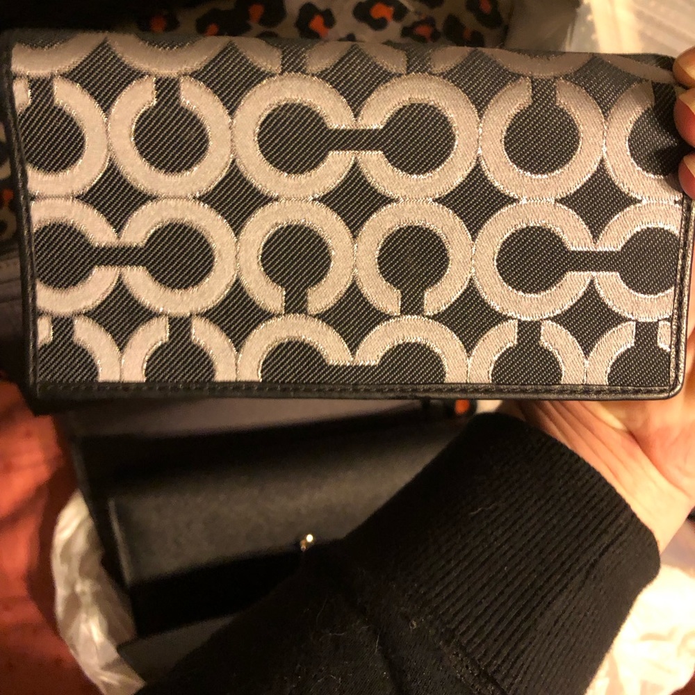 Coach Checkbook Cover